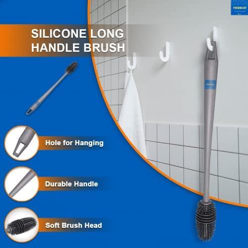 Cleaning Silicone Brush with Long Handle - Cheap bazar