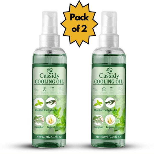 CASSIDY Cooling Oil 60ml (Pack of 2) - Cheap bazar