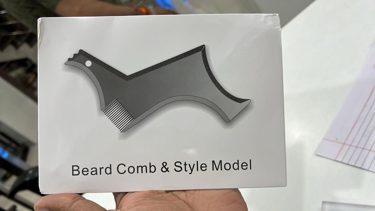 Beard Shaper Tool With Comb For Men - Cheap bazar