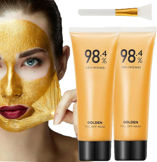 Gold Peel off Mask (Pack of 2) - Cheap bazar