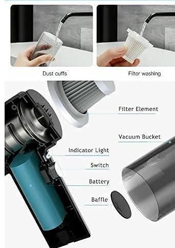 Portable Air Duster Wireless Vacuum Cleaner - Cheap bazar