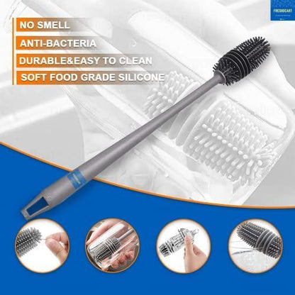 Cleaning Silicone Brush with Long Handle - Cheap bazar