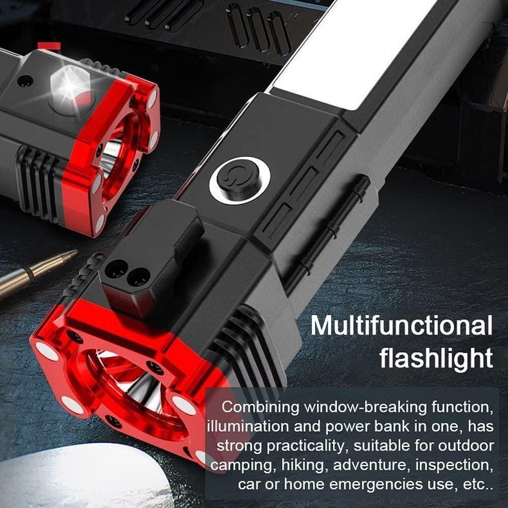 Portable Rechargeable Torch LED Flashlight - Cheap bazar