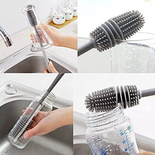 Cleaning Silicone Brush with Long Handle - Cheap bazar