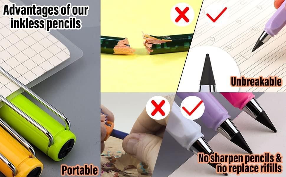 Reusable and Erasable Metal Writing Pens - Cheap bazar