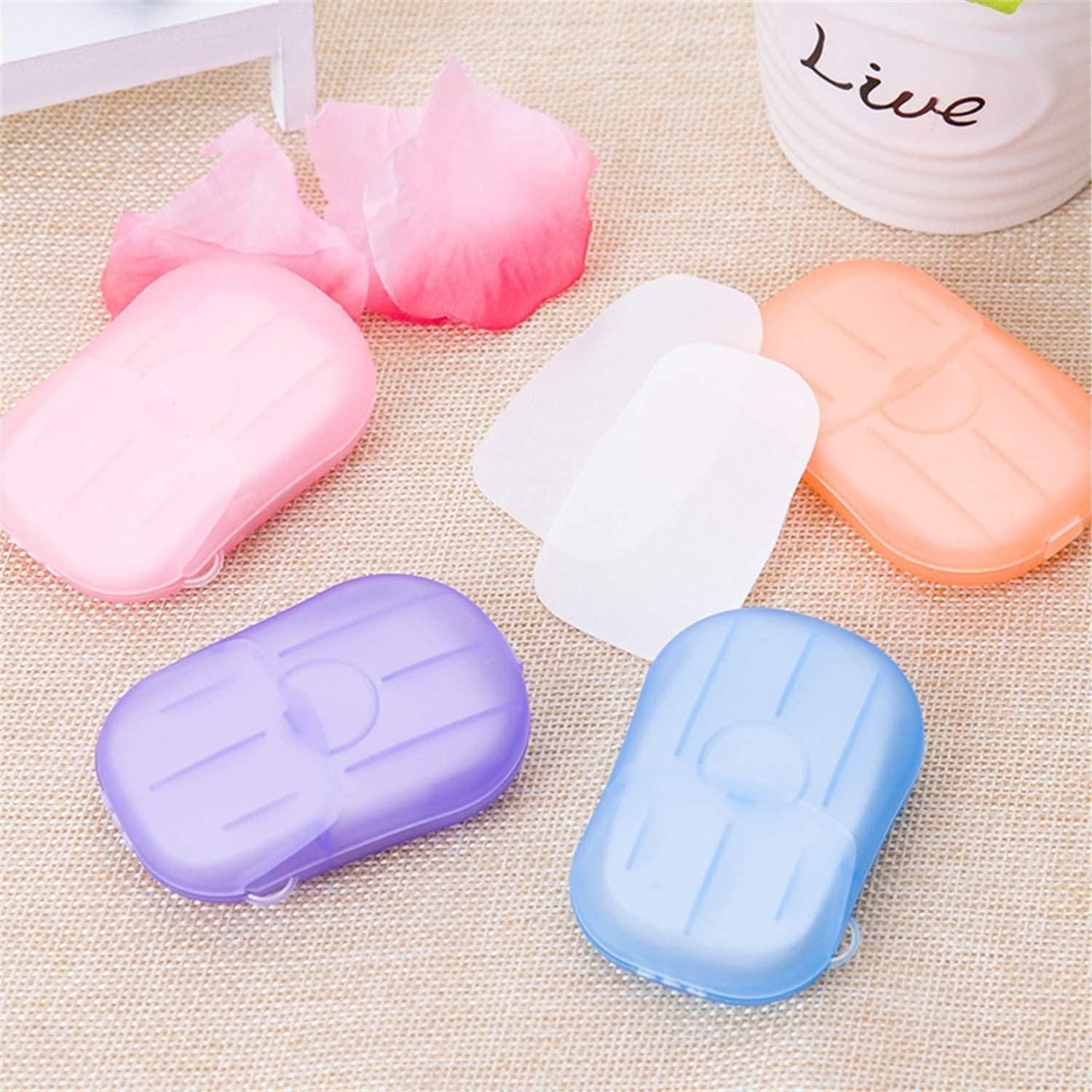 3 Pcs Portable Disposable Mini Scented Paper Soap - Cheap bazar