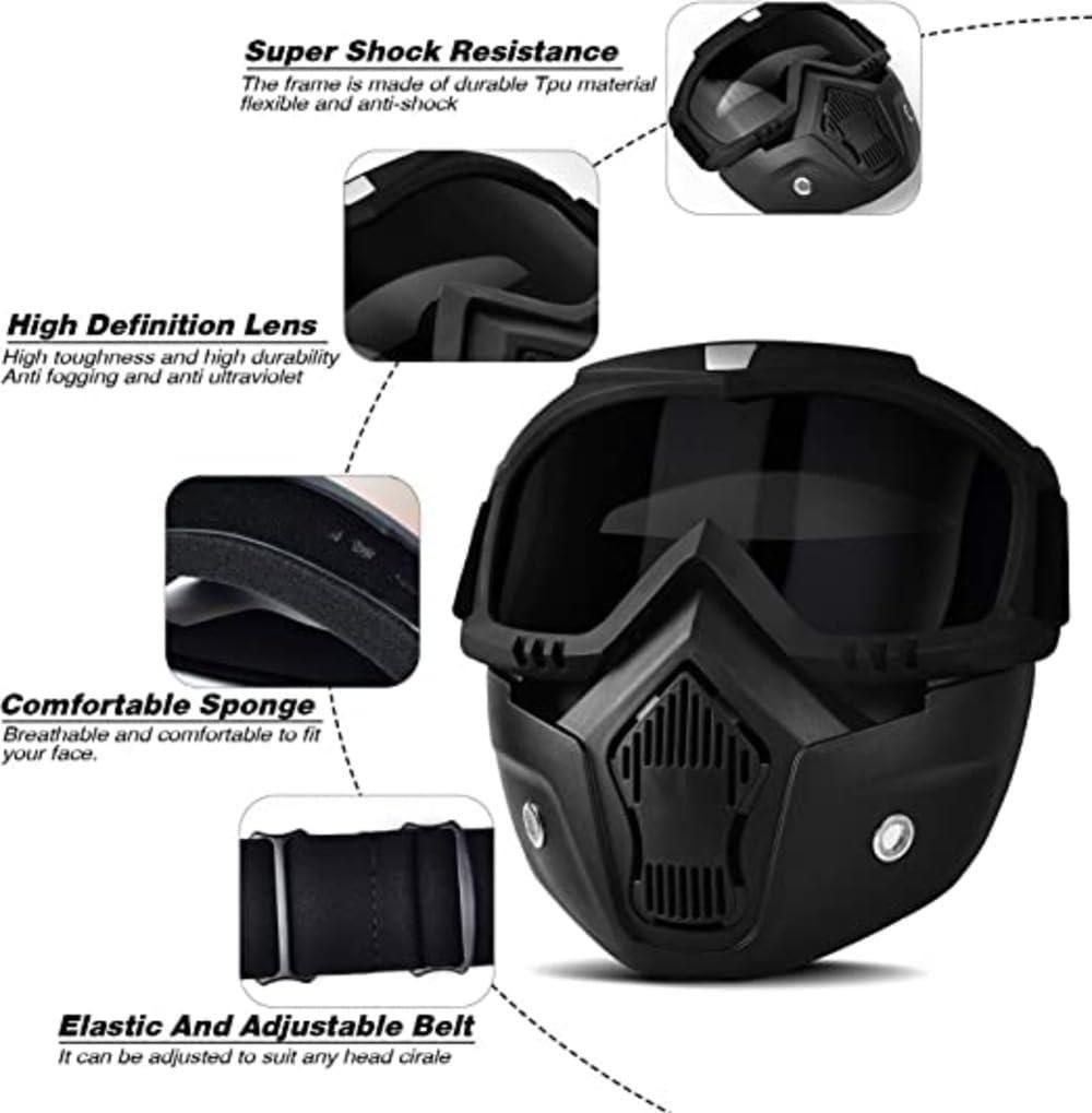 Goggle Mask Anti Scratch UV Protective - Cheap bazar