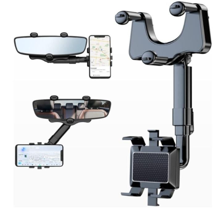 Mirror Mobile Phone Holder for Car - Cheap bazar