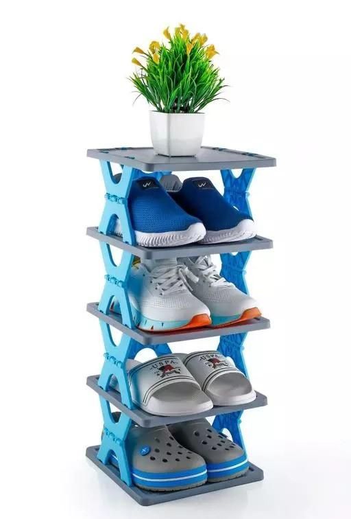 Smart Foldable Shoes Tier Shoe Rack 4 Layer - Cheap bazar