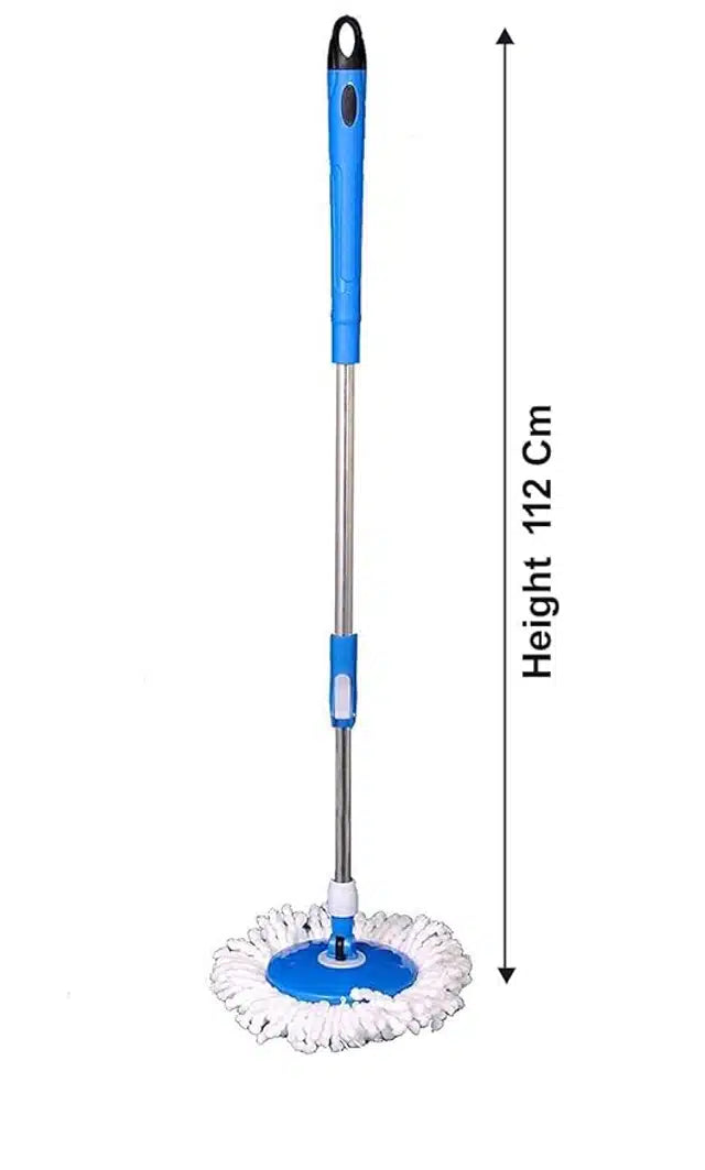 Floor Cleaning Spin Mop (Multicolor, 112 cm)