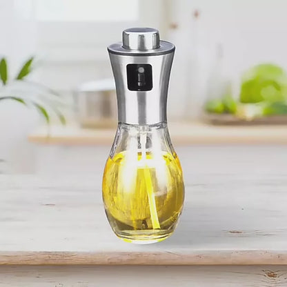 Oil Sprayer for Cooking, Refillable Stainless Steel Oil Dispenser